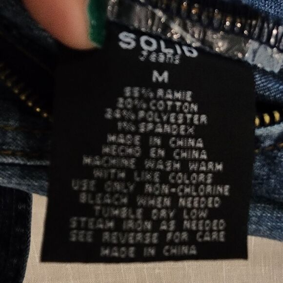 Solid Denim Y2K Charlie's Angeles Style Belted Jumpsuit - Picture 11 of 11